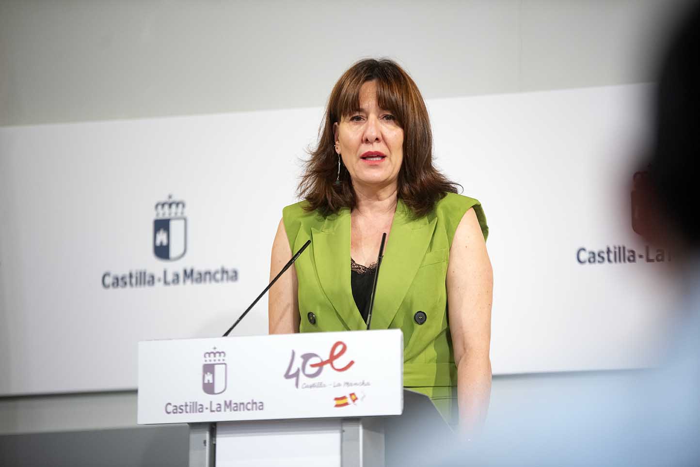 La portavoz del Gobierno y consejera de Igualdad, Blanca Fernández. Foto: Rebeca Arango.