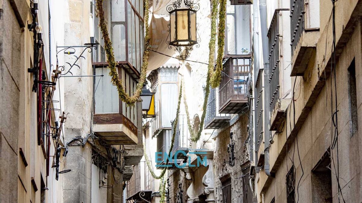 Los famosos toldos del Cospus de Toledo. Foto: Rebeca Arango.