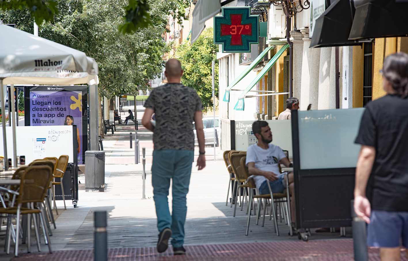 calor termómetro verano