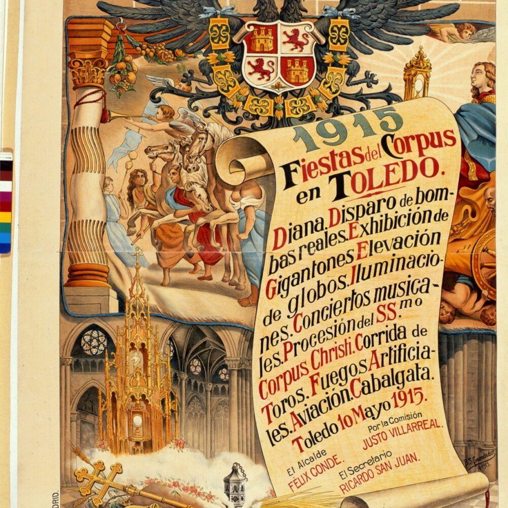 Fotos | Los carteles del Corpus de Toledo a lo largo de los años - ENCLM