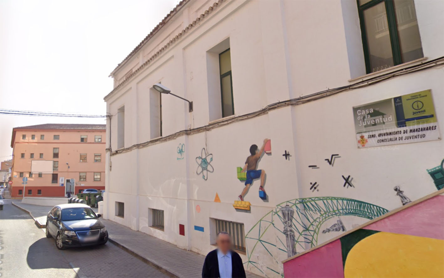 Casa de la Juventud de Manzanares, donde ha ocurrido el incidente. Foto: Google Maps.