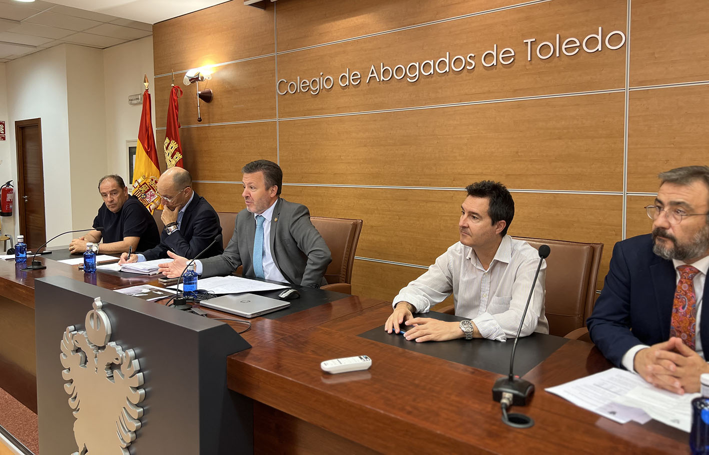 Reunión de la Junta Directiva del Colegio de Abogados de Toledo.