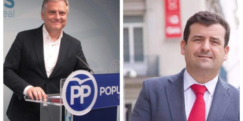 Paco Cañizares (PP) y Ricardo Chamorro (Vox).