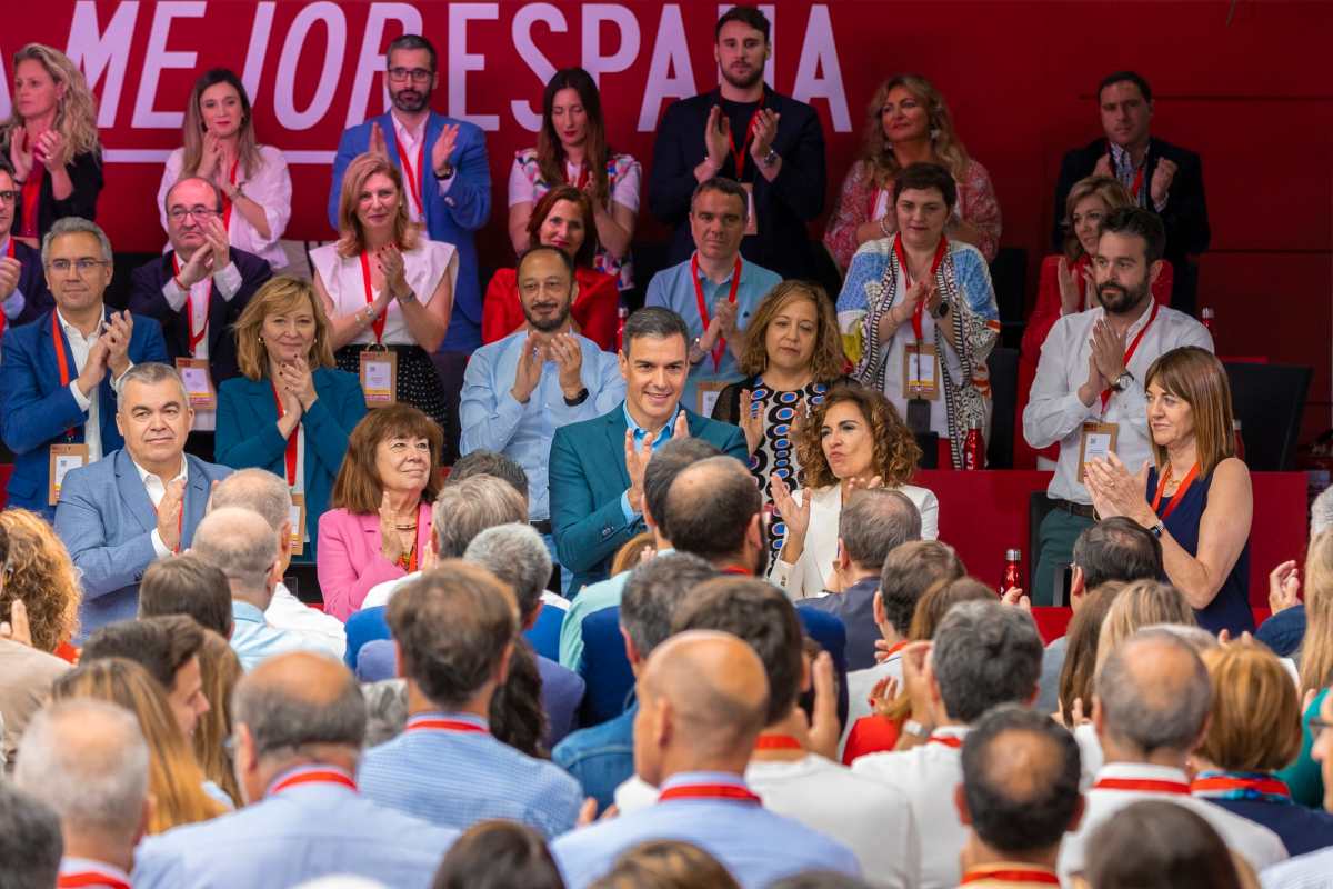 El PSOE cerró un comité federal que se prometía convulso. Foto: PSOE.