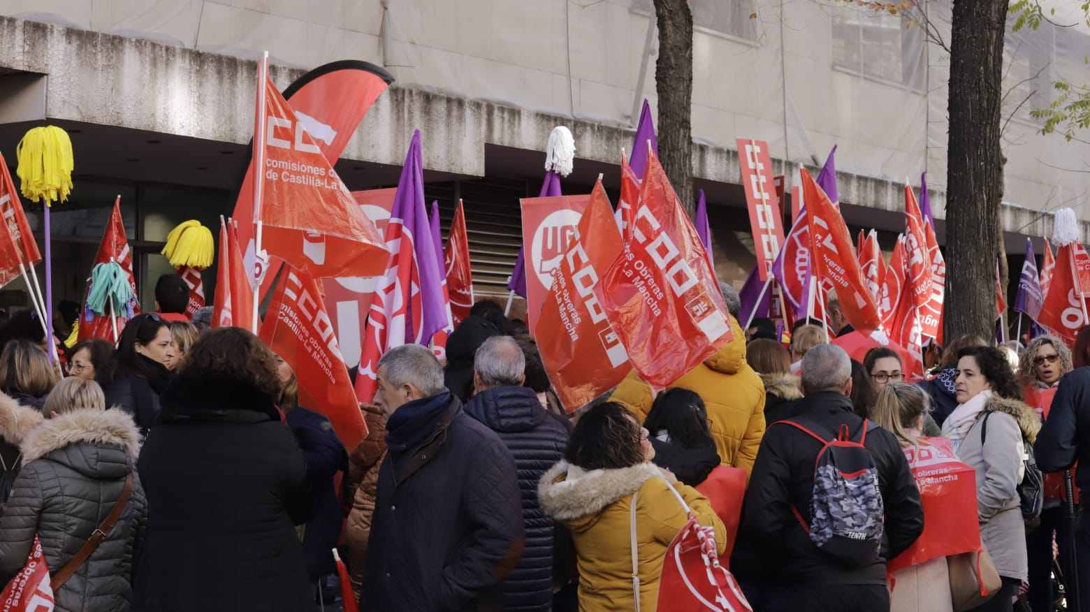 18 meses de lucha de las limpiadoras hasta que han alcanzado los nuevos convenios.