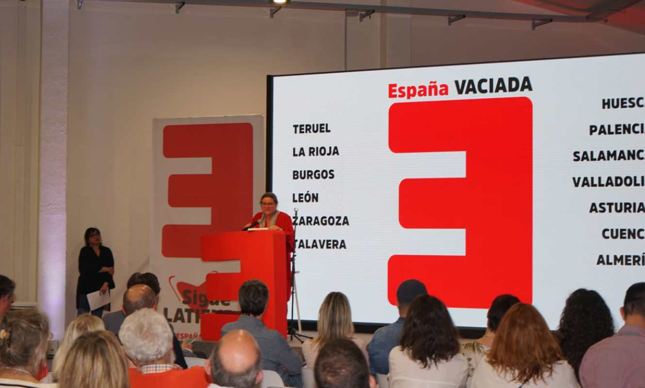 Inmaculada Sánez, en la presentación de las listas municipales de las últimas elecciones.