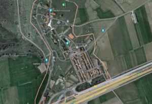 Aparatoso accidente con 7 jóvenes afectados en la A-2 a su paso por Gajanejos. Imagen: Google Maps.