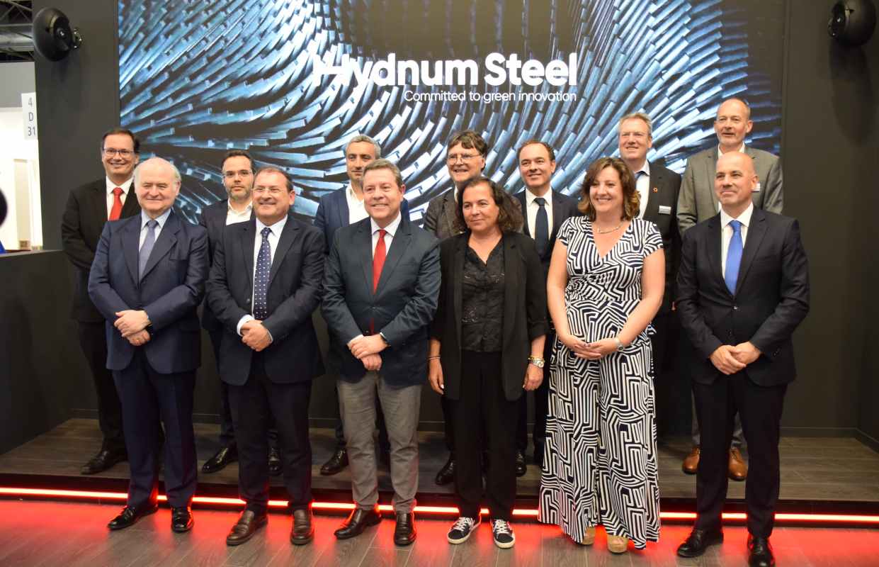 Presentación del proyecto Hydnum Steel en Düsseldorf, Alemania.