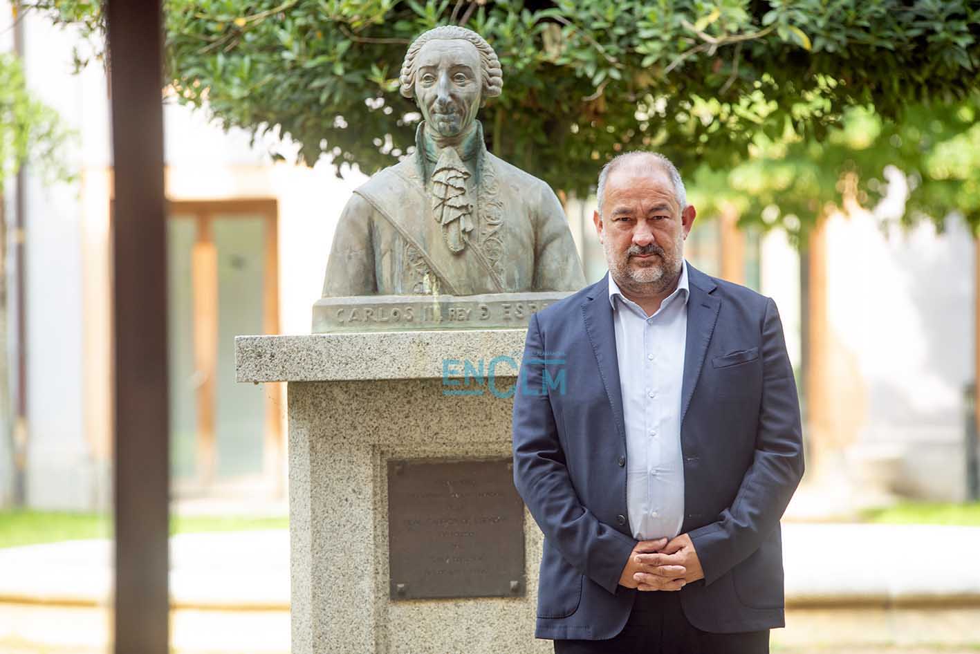 Julián Garde, rector de la UCLM