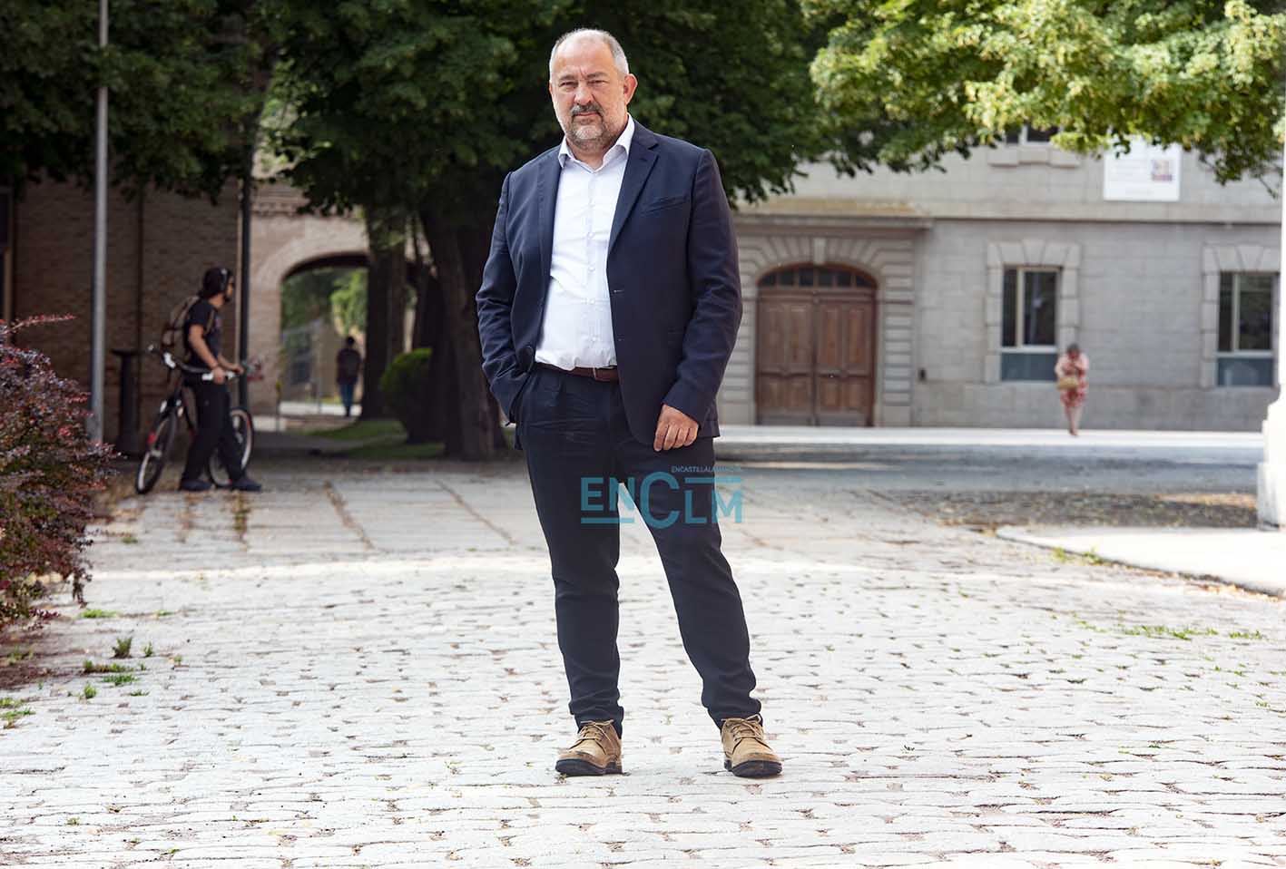 Julián Garde, rector de la UCLM