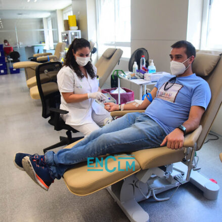 Imagen de archivo de donación de sangre en Toledo. Foto: Rebeca Arango.