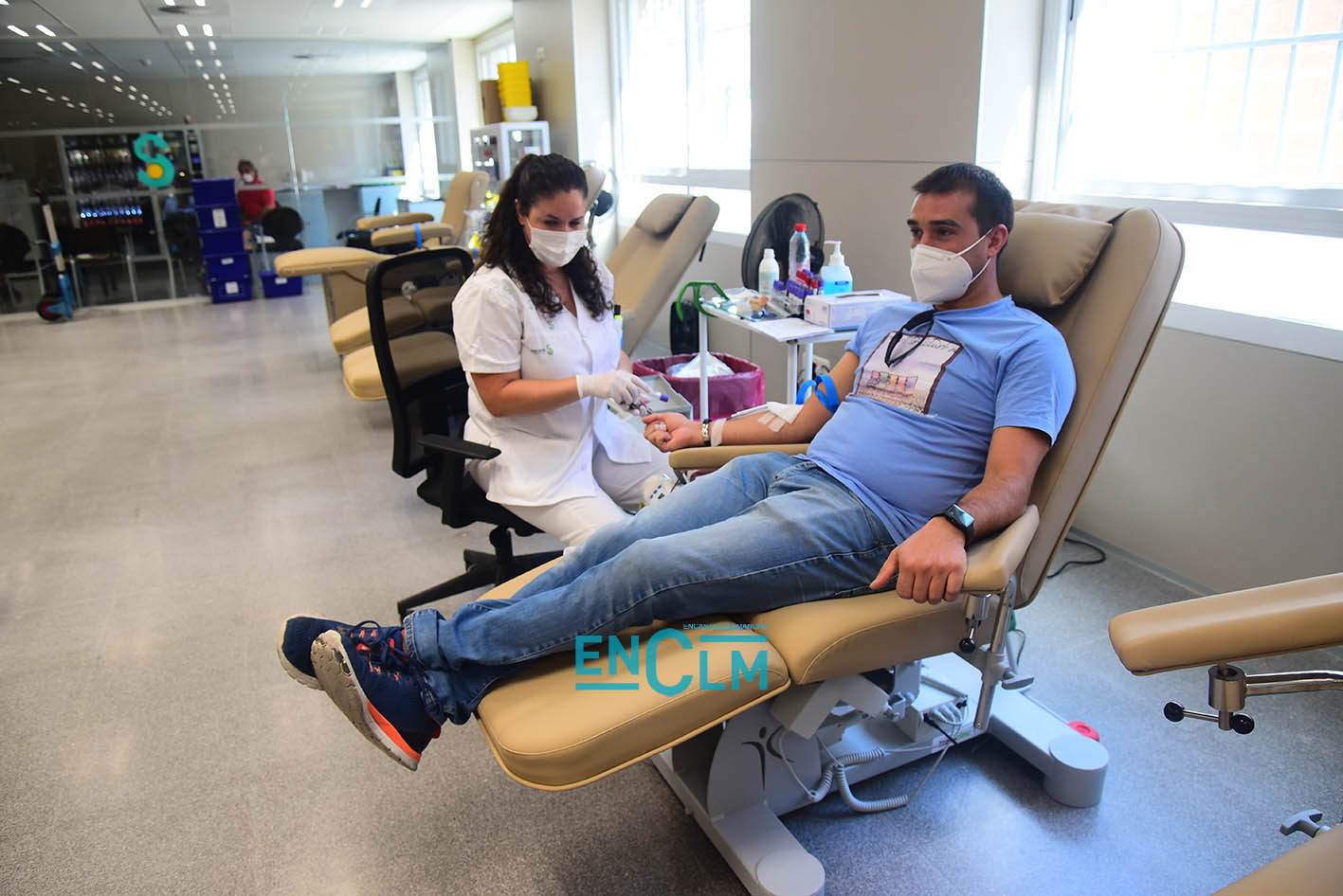 Imagen de archivo de donación de sangre en Toledo. Foto: Rebeca Arango.