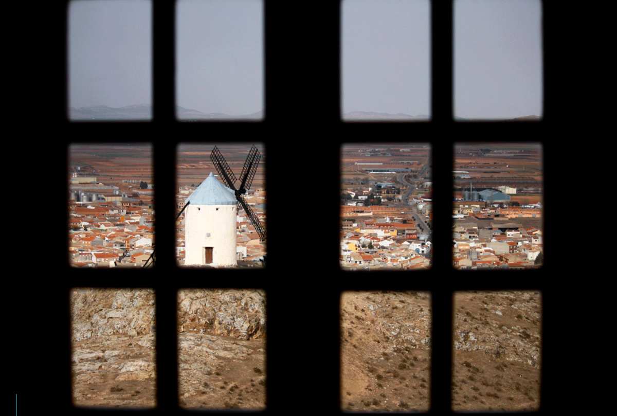 Molino de viento en Consuegra. Foto: Sara M. Trevejo.