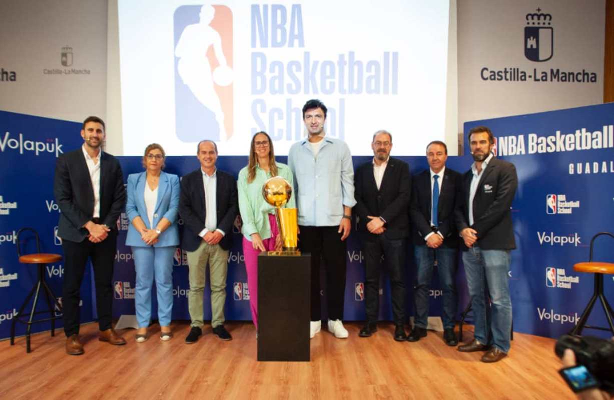 Proyecto "NBA Basketball School" en Guadalajara. Foto: NBA.