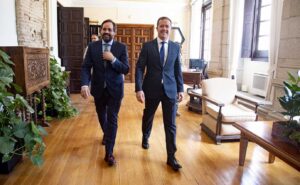 Paco Núñez y Carlos Velázquez. concejalía igualdad