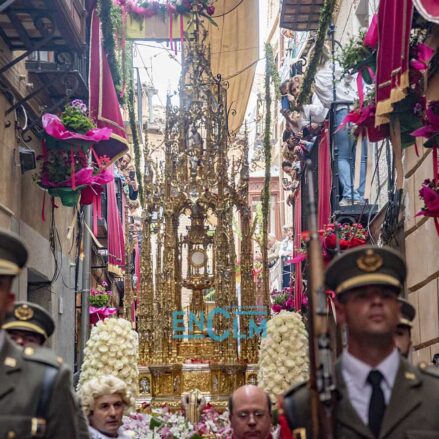 Imagen de la procesión del Corpus de Toledo. Foto: Rebeca Arango.