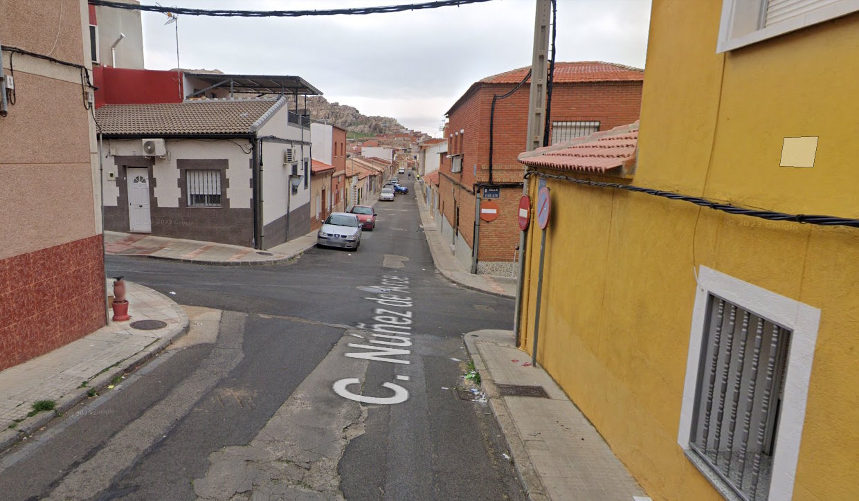 Calle Núñez de Arce, en Puertollano. Foto: Google Maps.