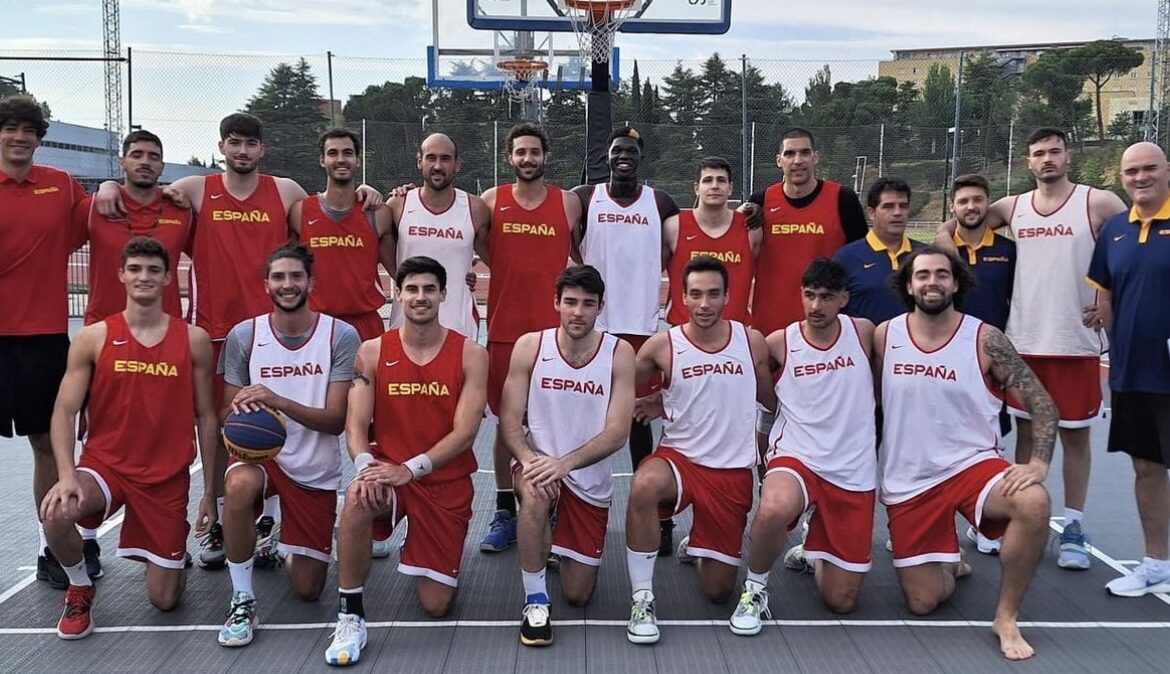 Concentración para el preeuropeo 3X3 de la Selección Española en las categorías absoluta y U23. 