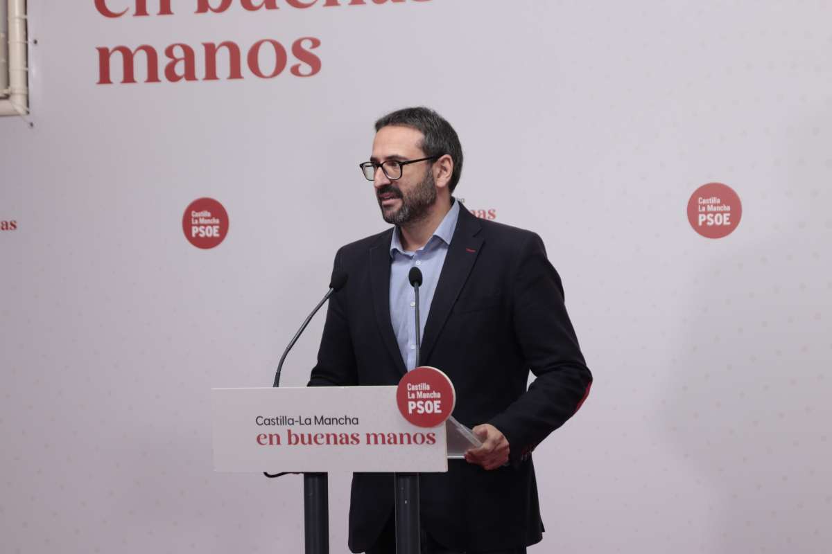 El secretario de Organización del PSOE de CLM, Sergio Gutiérrez.
