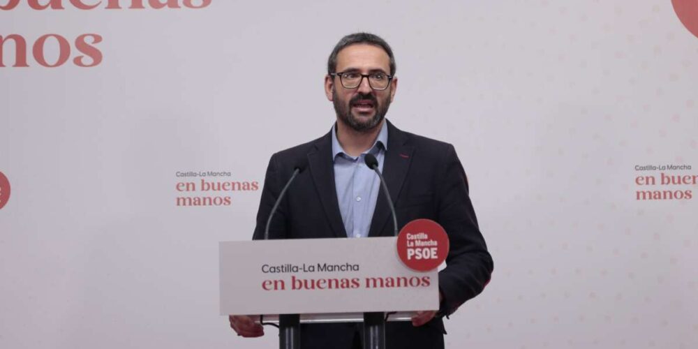 El secretario de Organización del PSOE CLM, Sergio Gutiérrez. Foto: Diego Langreo Serrano.