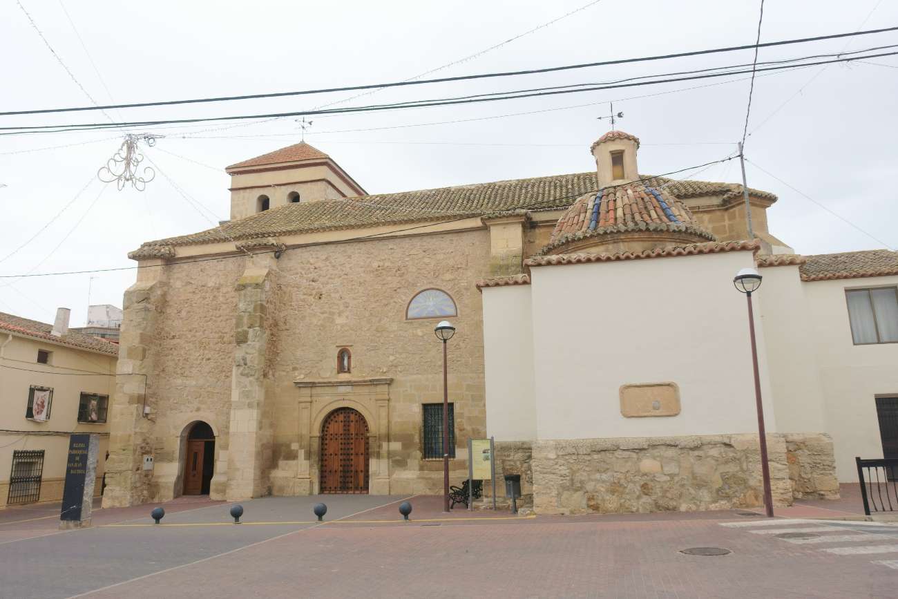 Iglesia de Bonete. Foto; Wikipedia