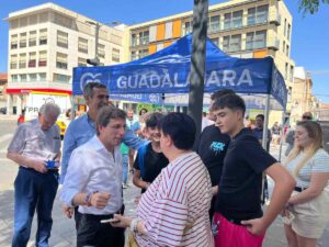 José Luis Martínez Almeida visita Guadalajara
