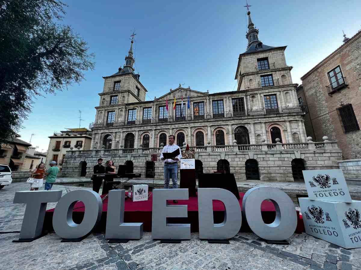 Imagen del acto de homenaje a Miguel Ángel Blanco