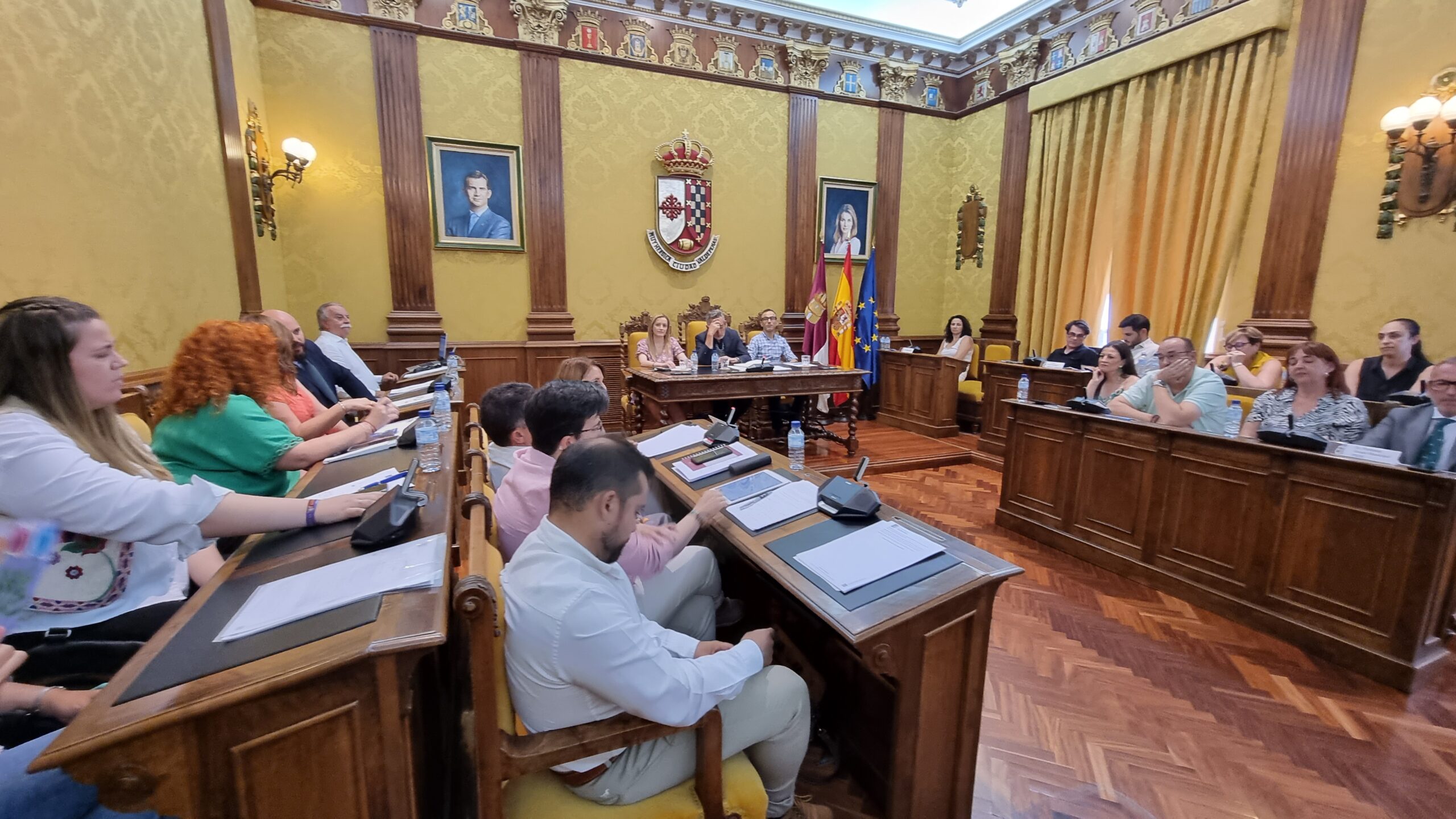 Valdepeñas celebra el Pleno de organización municipal Foto: Ayuntamiento de Valdepeñas