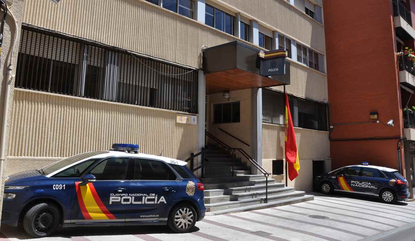 Comisaría de la Policía Nacional en Puertollano.