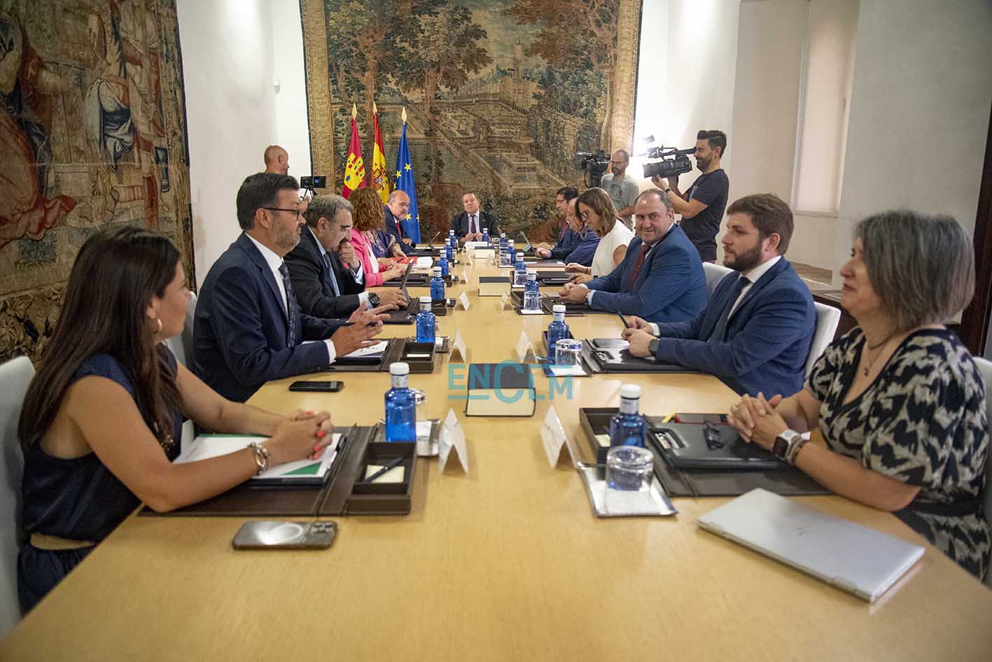 Reunión del Consejo de Gobierno de Castilla-La Mancha. Foto: Rebeca Arango.