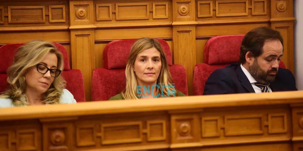 Carolina Agudo, portavoz del PP en las Cortes de Castilla-La Mancha. Foto: Rebeca Arango.