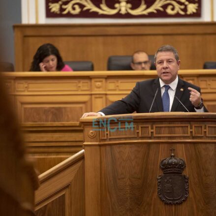 El presidente de Castilla-La Mancha, Emiliano García-Page. Foto: Rebeca Arango.