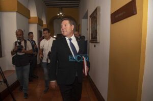 El presidente de Castilla-La Mancha, Emiliano García-Page. Foto: Rebeca Arango.