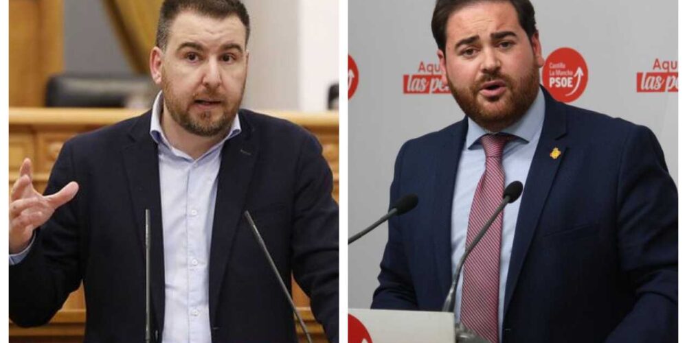 Antonio Sánchez y Pablo Camacho, nuevos diputados del PSOE en las Cortes.