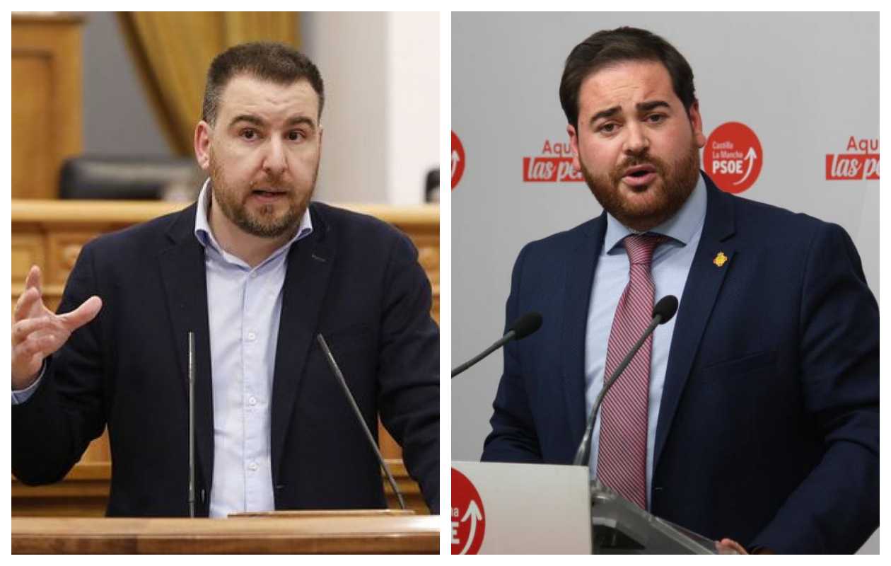 Antonio Sánchez y Pablo Camacho, nuevos diputados del PSOE en las Cortes.