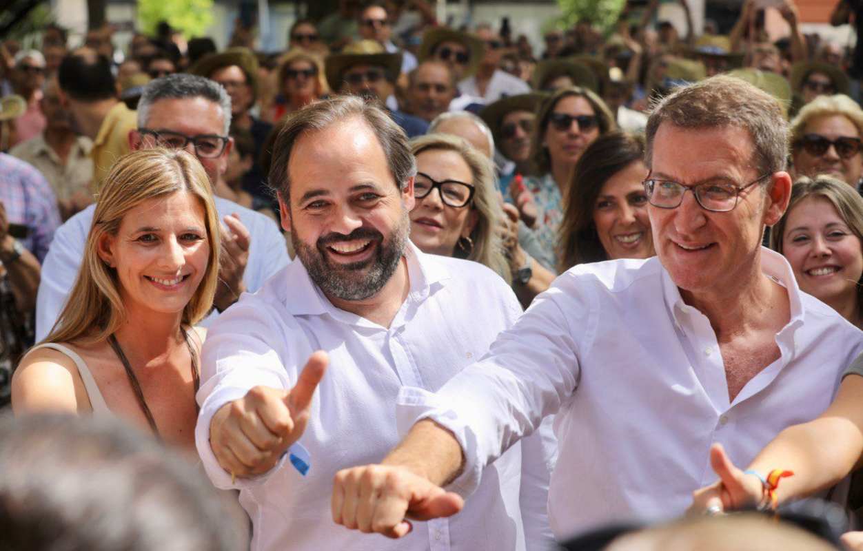 Feijóo y Nuñez en Ciudad Real