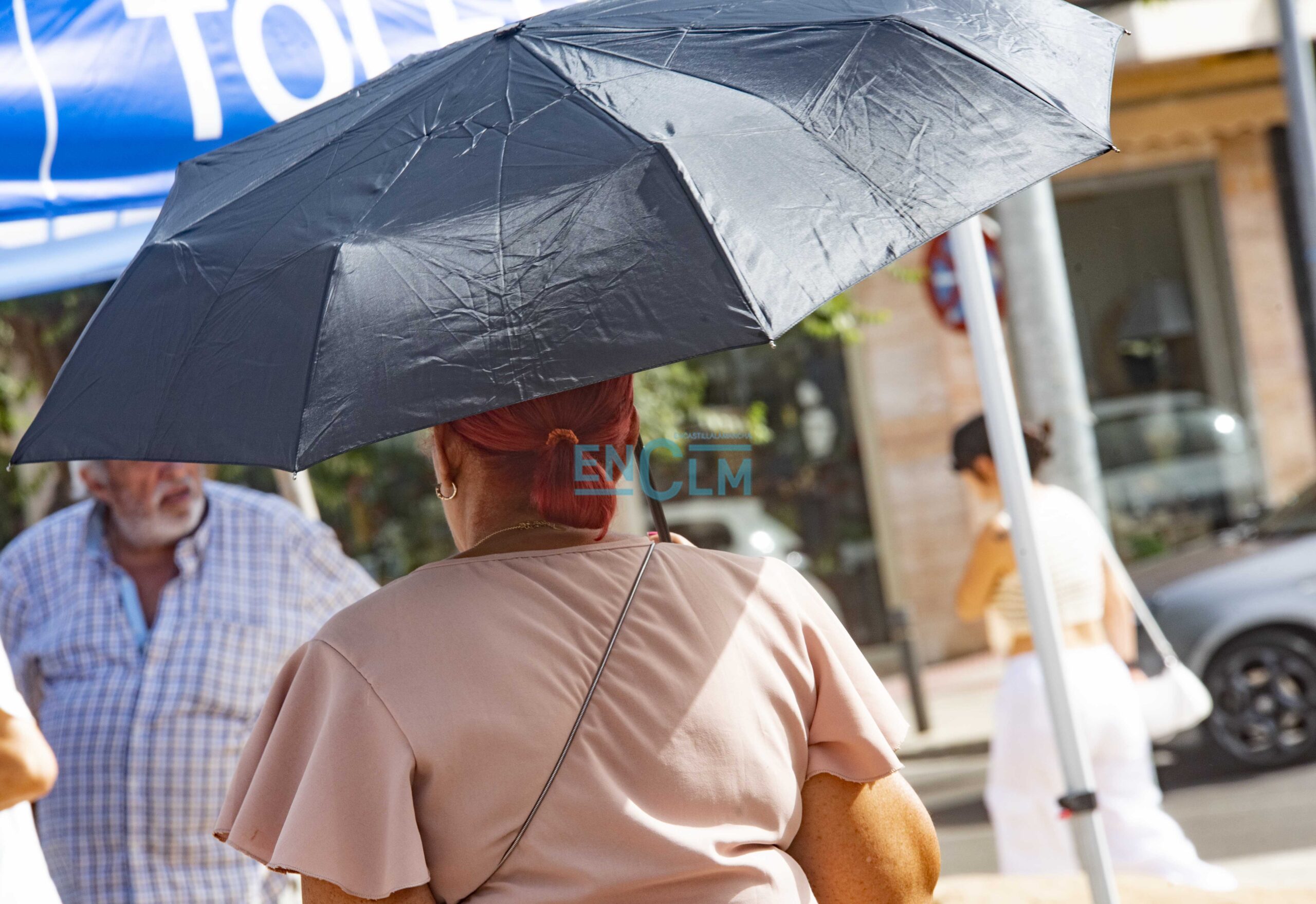 calor paraguas temperaturas verano