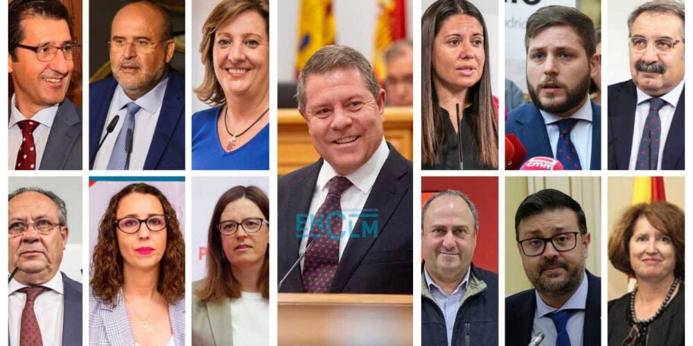 El nuevo equipo de Gobierno de Castilla-La Mancha.