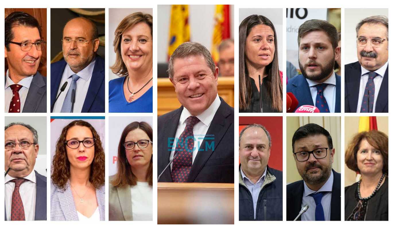 El nuevo equipo de Gobierno de Castilla-La Mancha.