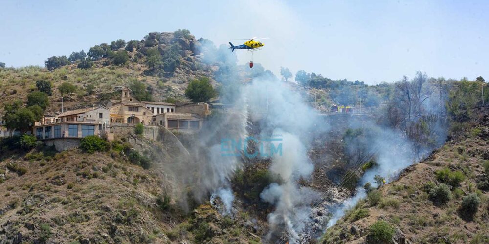 Incendio en el Valle de Toledo