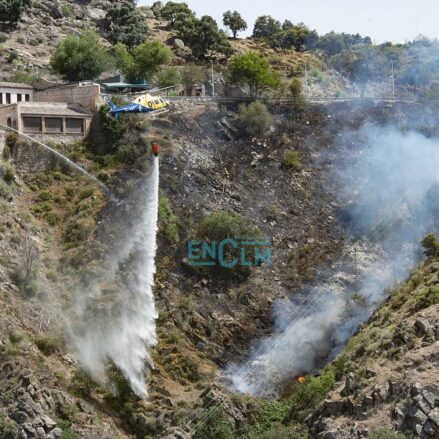 Incendio en el Valle de Toledo