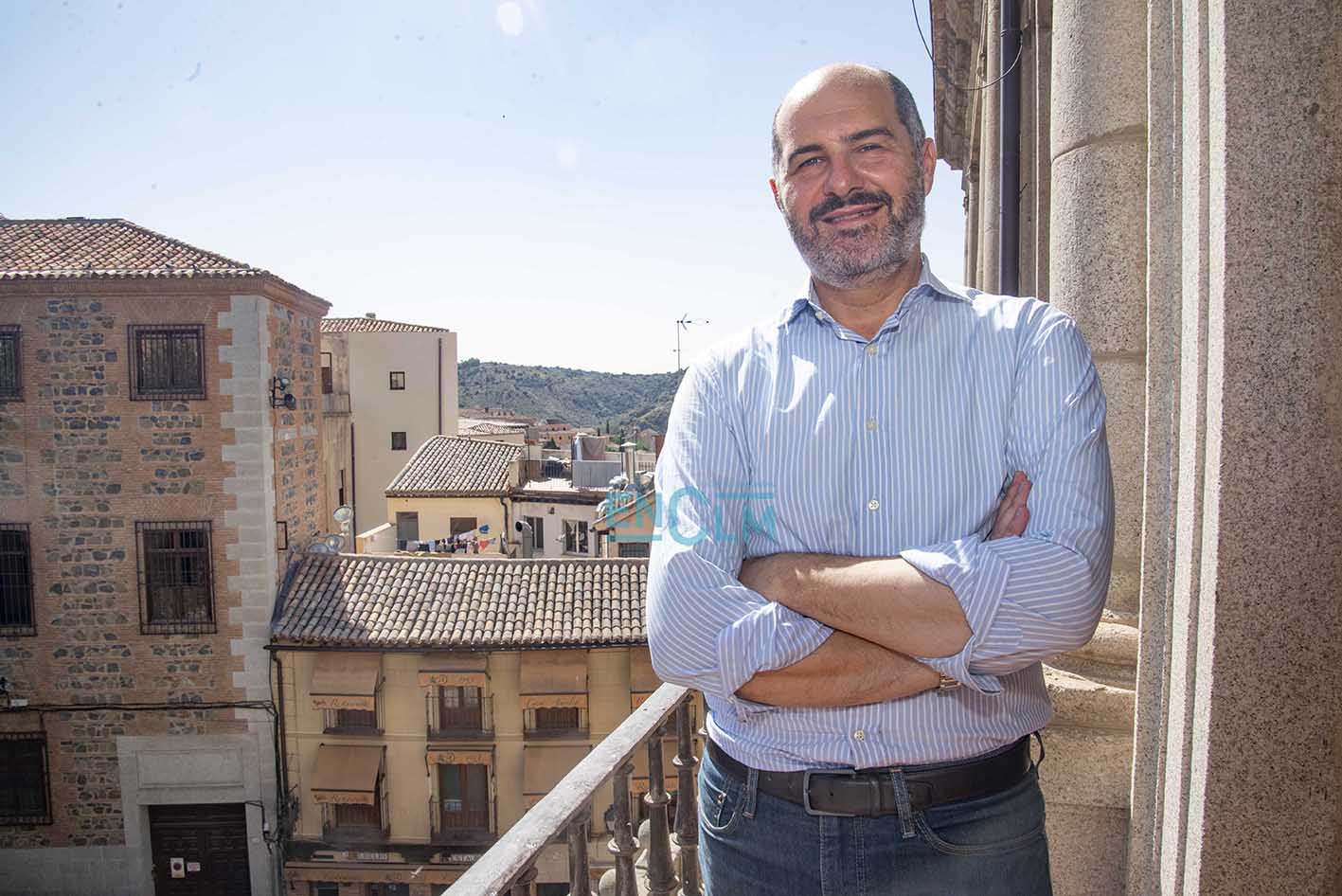 José Manuel Velasco, concejal de Turismo, Vivienda y Relaciones con la UCLM del Ayuntamiento de Toledo