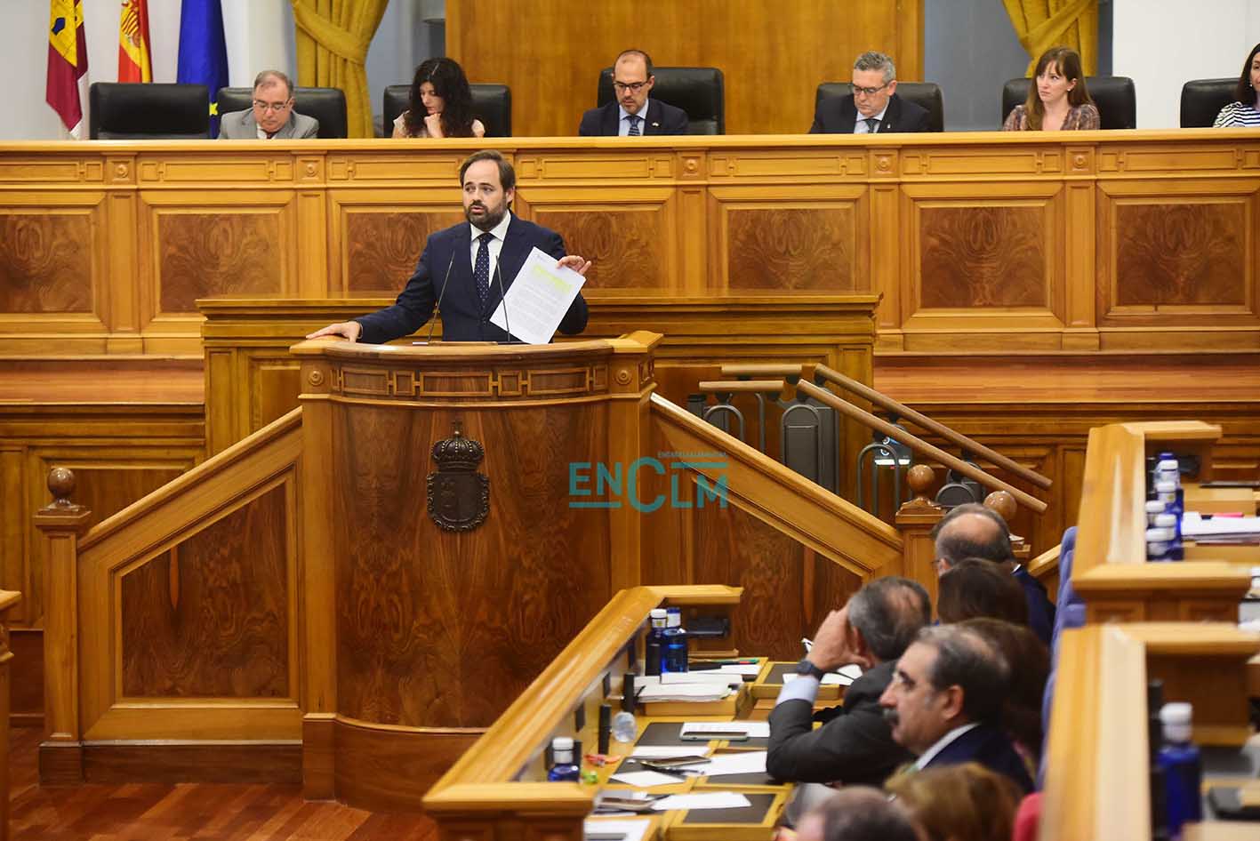 El presidente del PP de Castilla-La Mancha, Paco Núñez. Foto: Rebeca Aranga.