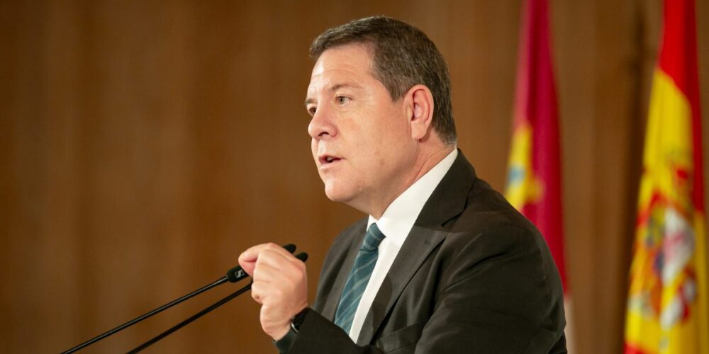 Emiliano García-Page, presidente de Castilla-La Mancha.