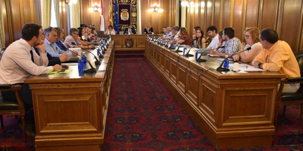 Pleno de la Diputación de Cuenca en el que se ha aprobado por unanimidad.
