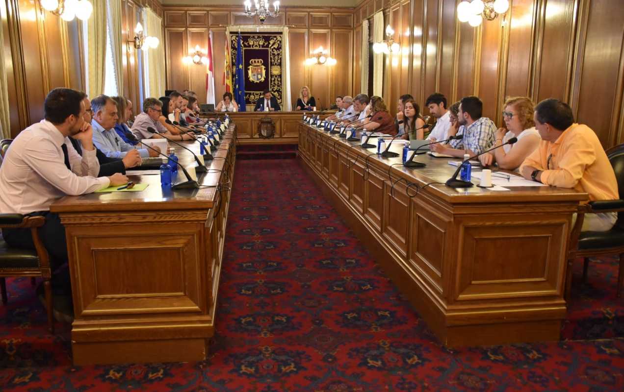 Pleno de la Diputación de Cuenca en el que se ha aprobado por unanimidad.