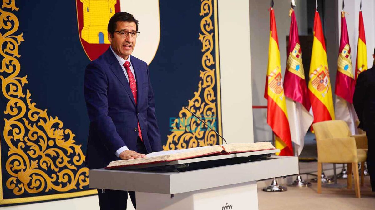 El vicepresidente segundo de la Junta de Castilla-La Mancha, José Manuel Caballero. Foto: Rebeca Arango.