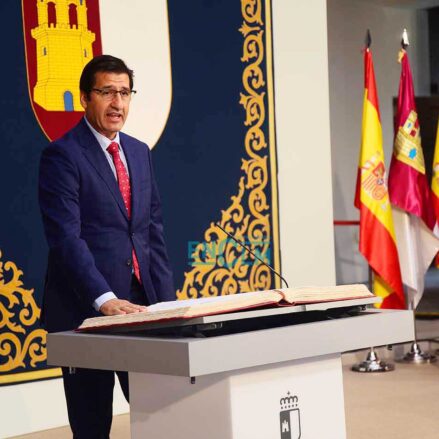 El vicepresidente segundo de la Junta de Castilla-La Mancha, José Manuel Caballero. Foto: Rebeca Arango.