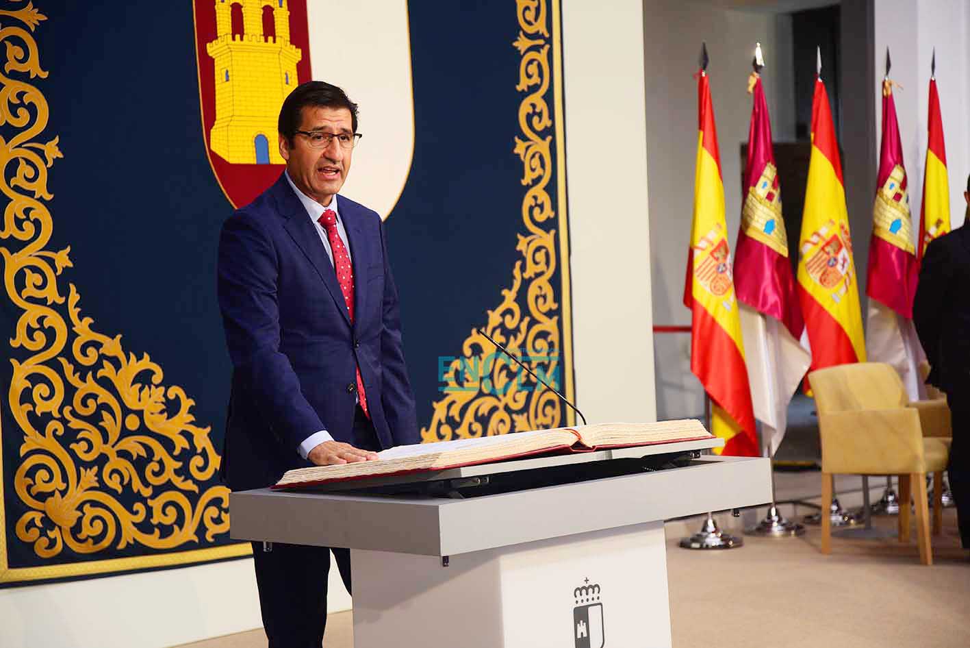 El vicepresidente segundo de la Junta de Castilla-La Mancha, José Manuel Caballero. Foto: Rebeca Arango.
