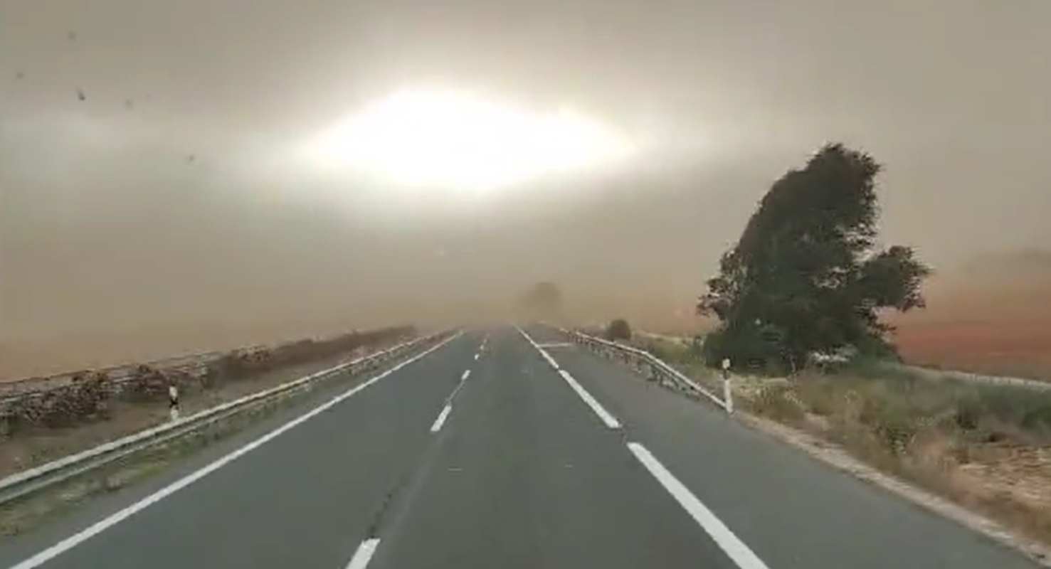 Reventón cálido en la provincia de Albacete.